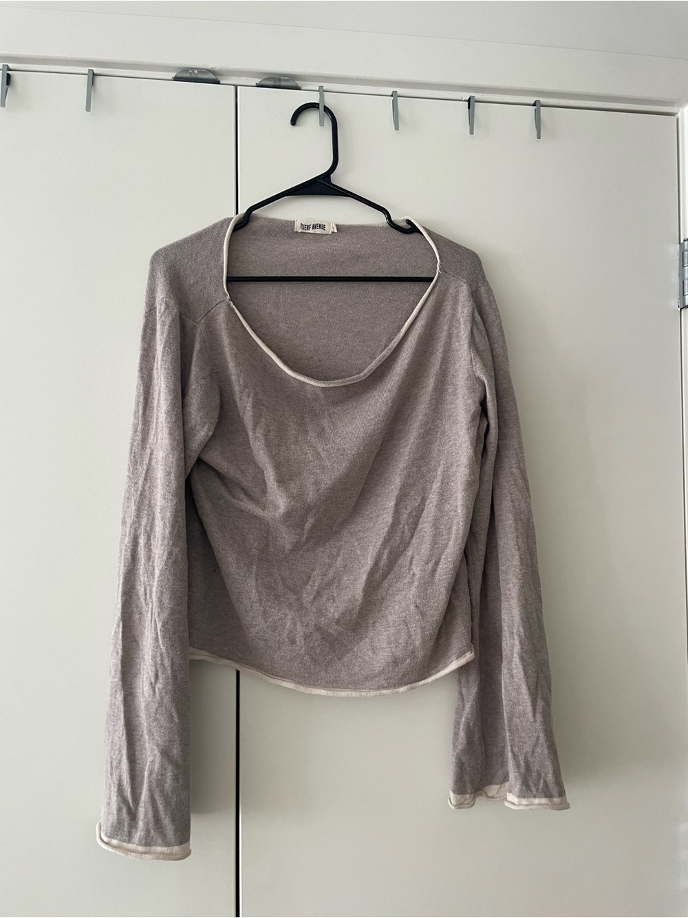 Djerf Avenue Bateau Neck Sweater